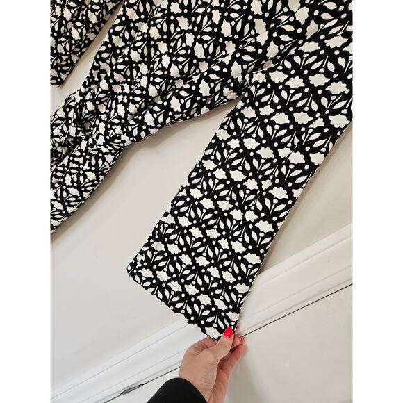 Boden Women's Black and White Amy Jersey Midi Dress Size Medium - Picture 7 of 14